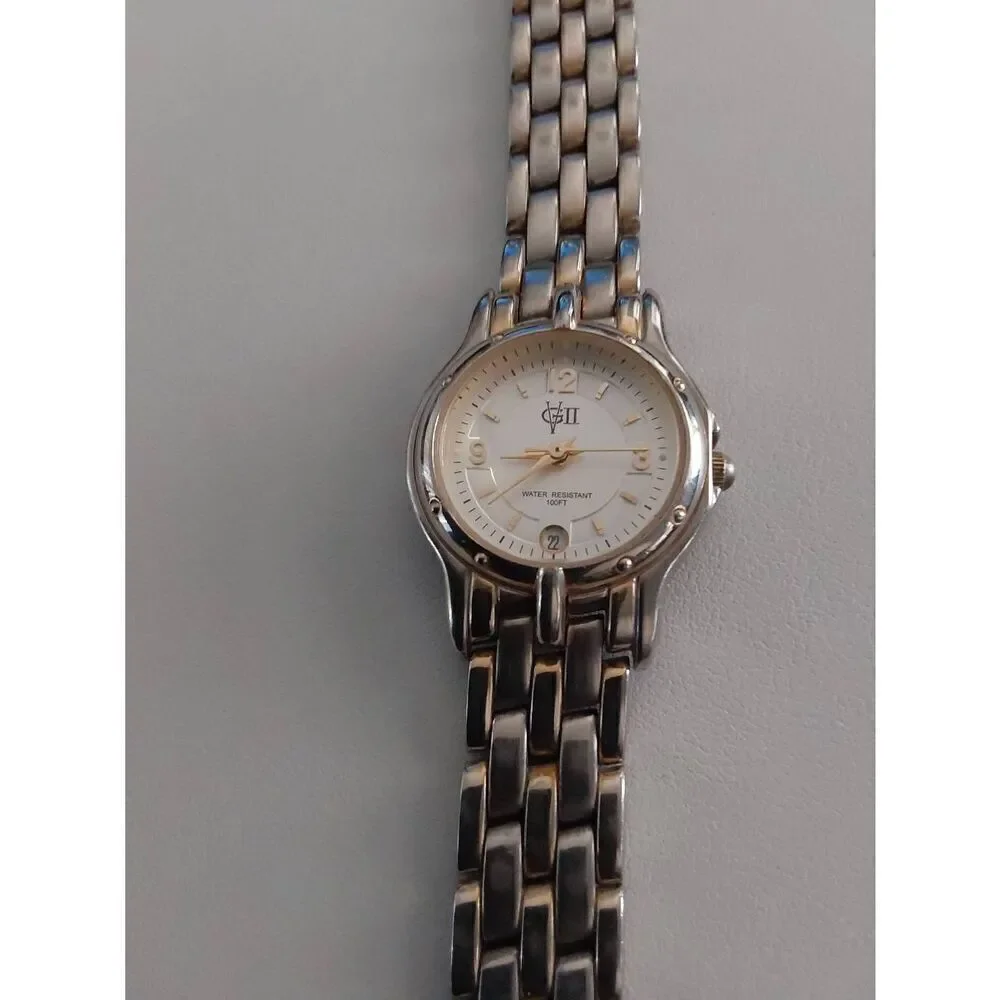 Vintage GII Metal Bezel Quartz Woman\'s Watch Vintage GII Metal Bezel Quartz Woman main image 4